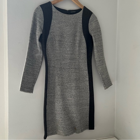 Club Monaco Gray Office Dress - Picture 4 of 11